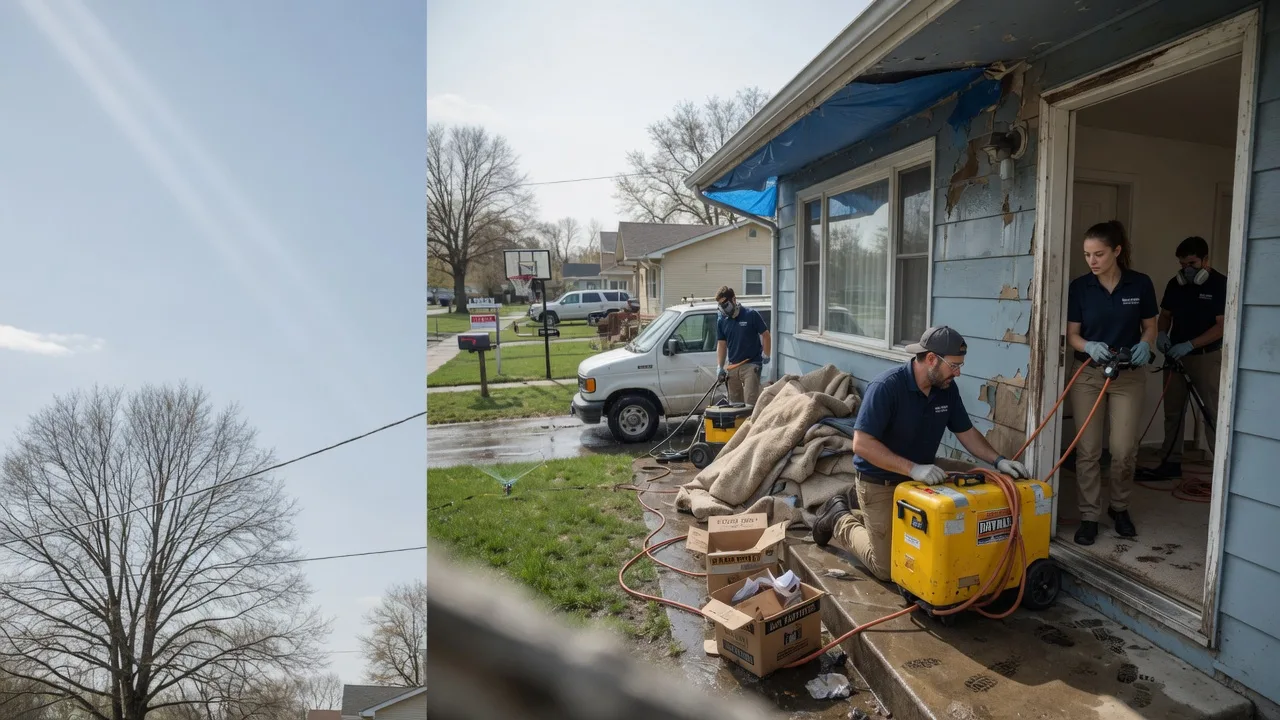 Basement Flood Cleanup in Wildwood, MO near me